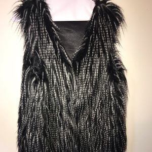 Black and White Romeo + Juliet Couture Vest